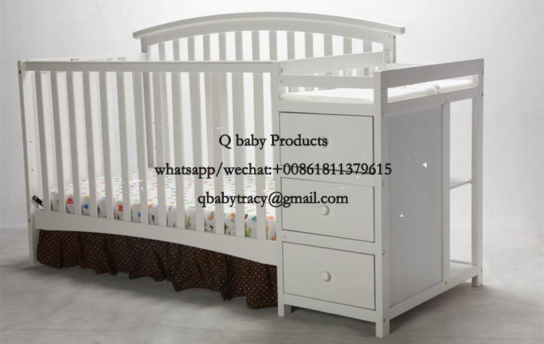 pine baby crib