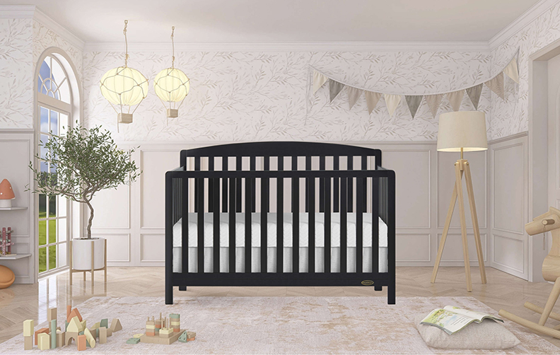 Full size crib F-161 - black